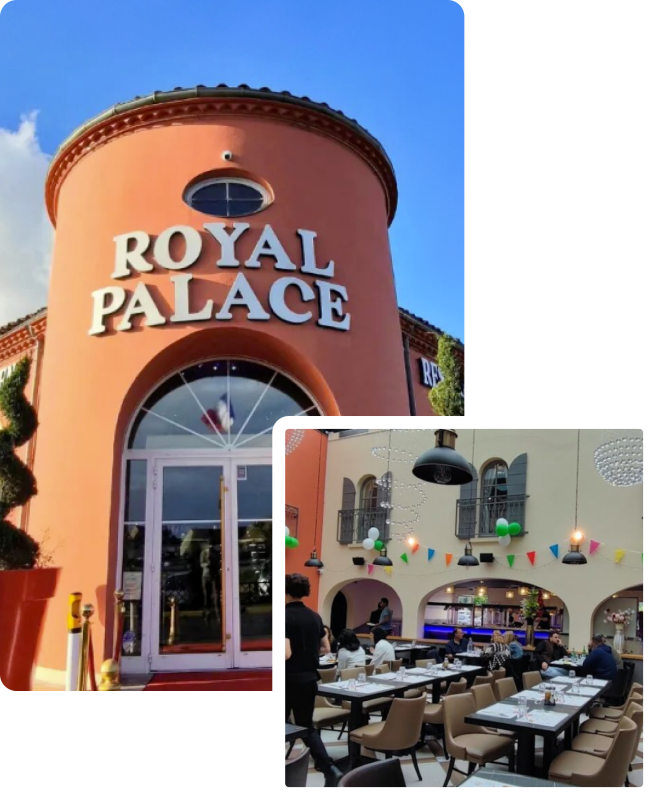 Le restaurant - Royal Palace - restaurant PISCOP - restaurant PISCOP